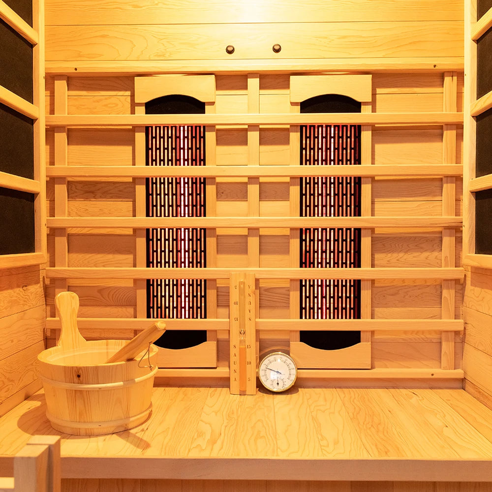 Portable Infrared Sauna for Indoors by Classical Wearable