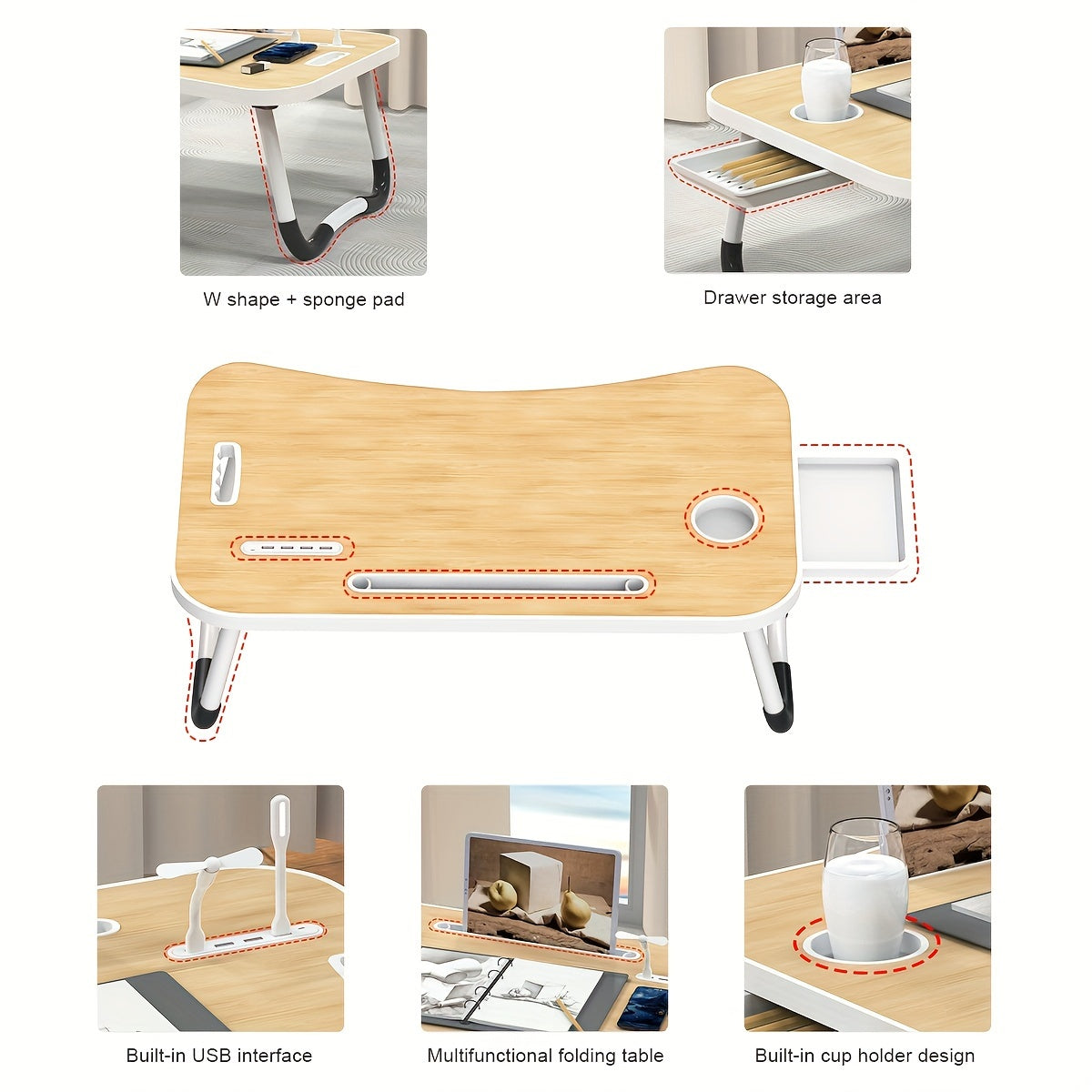'Portable Laptop Desk' for Bed