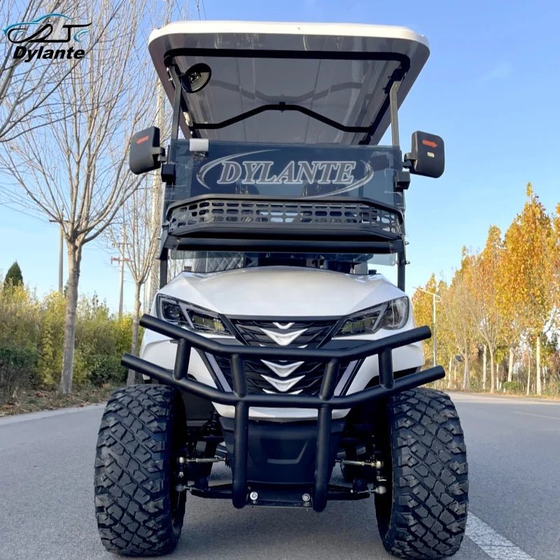 Premium 4-Seat Electric Golf Cart - Independent Suspension & Four-Wheel Disc Brakes - Hunting Ready
