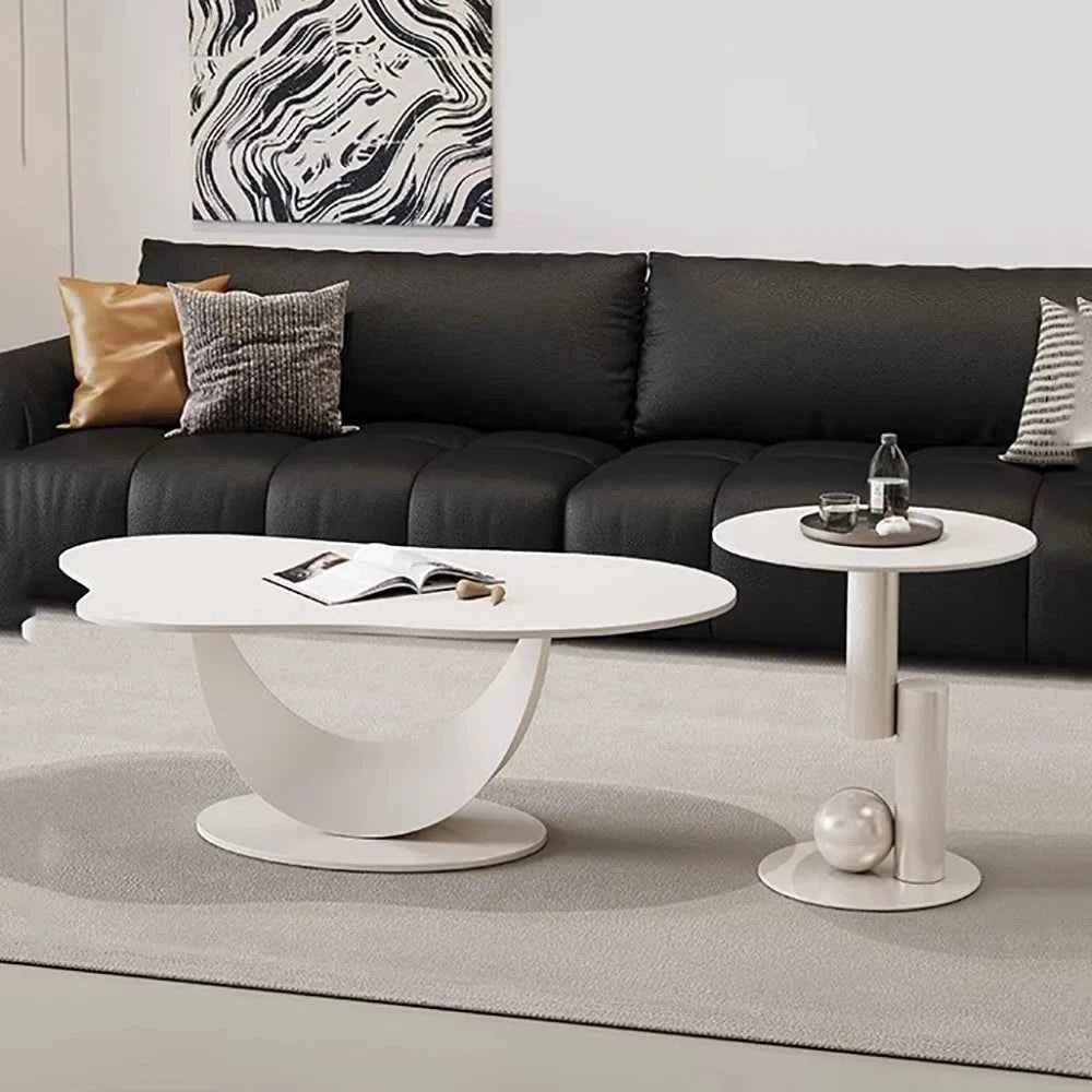 Premium Unique Coffee Table Luxury Glamour Unique Design Coffee Table Modern Effect Table Basse De Salon Living Room Furniture
