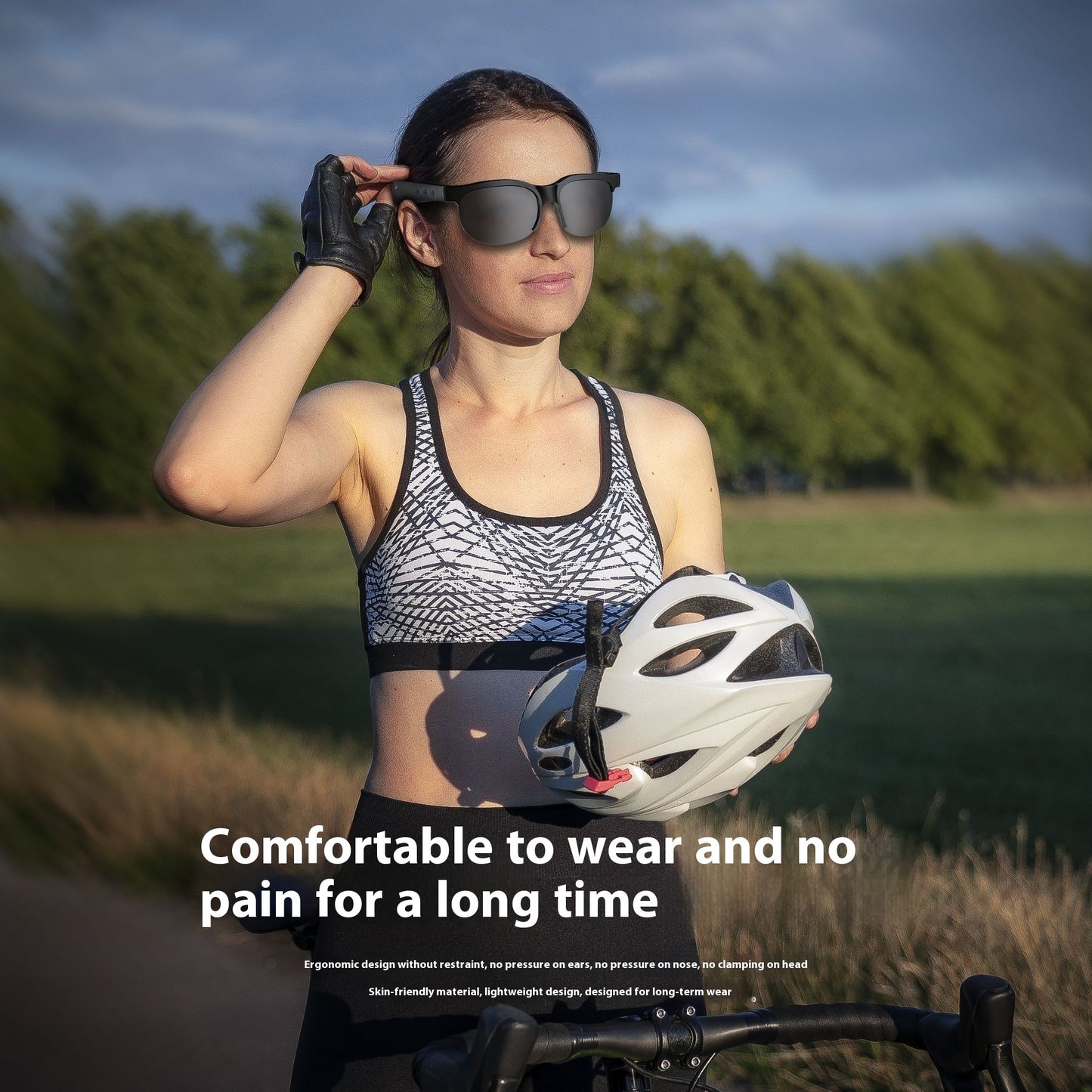 Smart Glasses UV Protection Fashionable Apparel