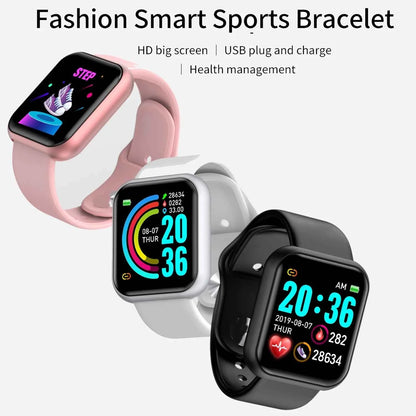 SmartFit Bluetooth Smart Watch for Fitness & Sleep Monitoring