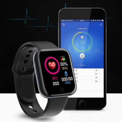 SmartFit Bluetooth Smart Watch for Fitness & Sleep Monitoring