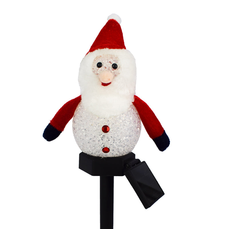 Eprolo solar snowman garden lamp with festive decorations for outdoor holiday lighting