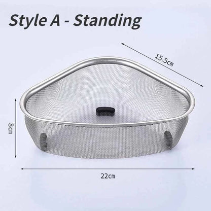 Stainless Steel Sink Drain Basket for Easy Cleaning