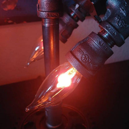 Steampunk Rocket Lamp Decor for Unique Interiors