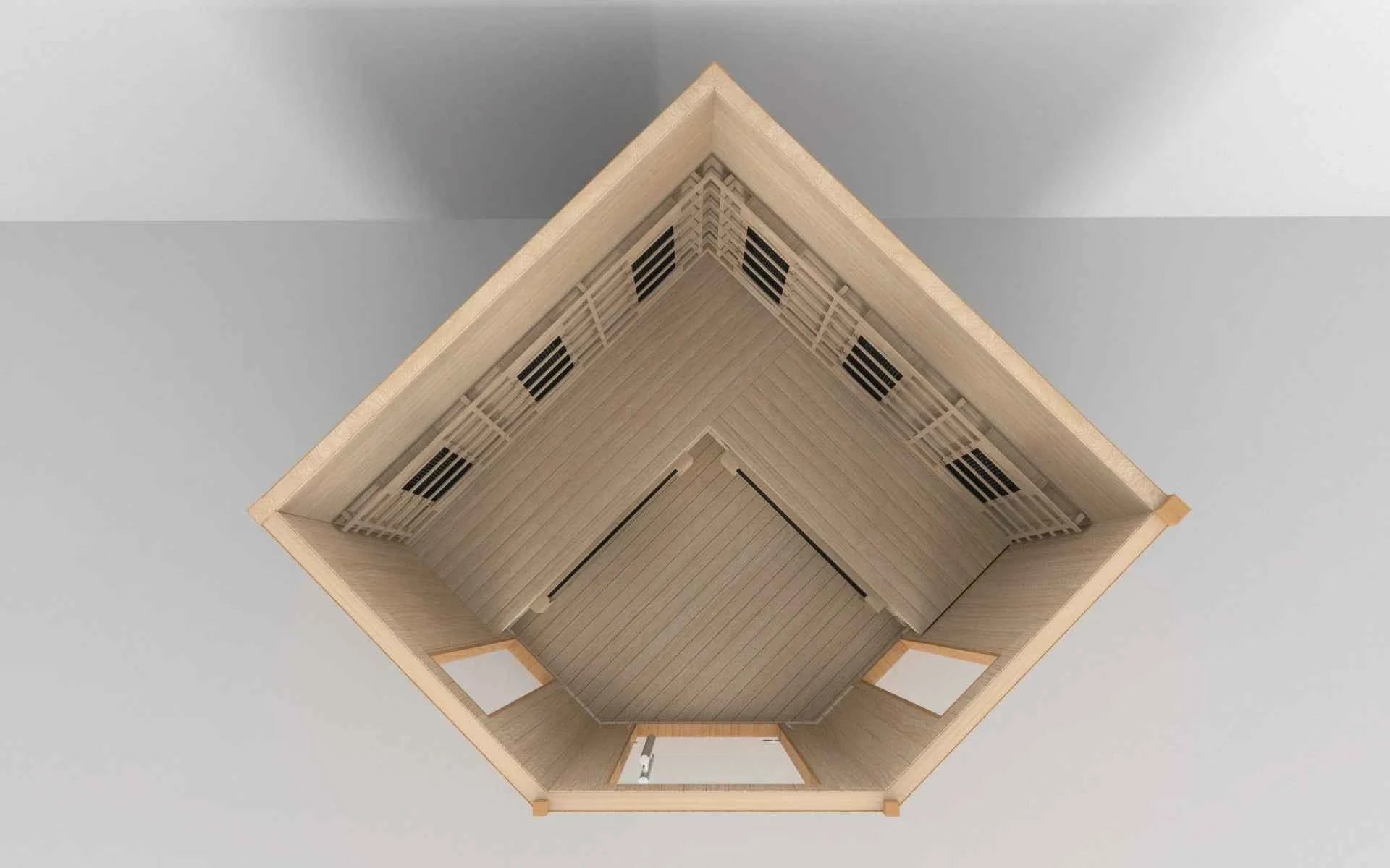 Traditional Sauna Room for Relaxation