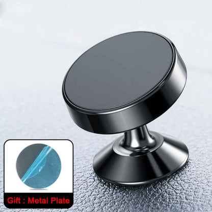 Universal Car Phone Mount with Magnetic Grip Black