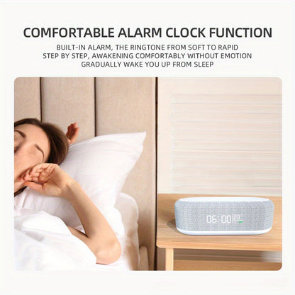 Wireless Charging Dock with Alarm Clock