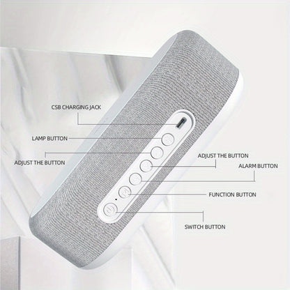 Wireless Charging Dock with Alarm Clock